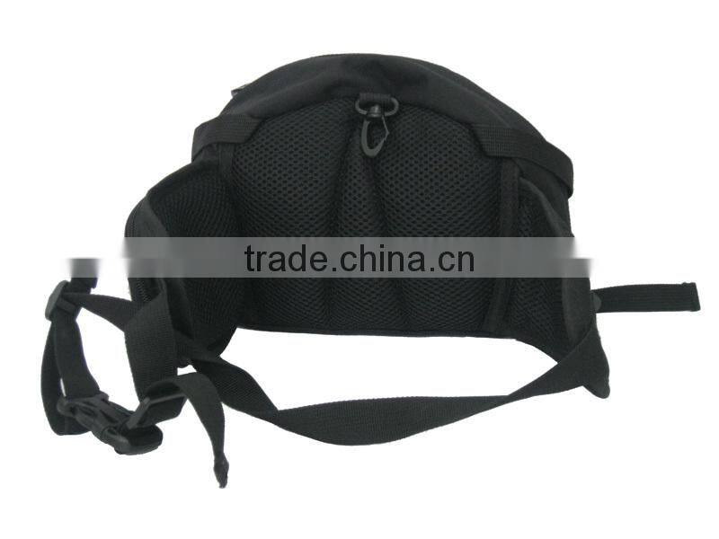 Black High Quality Fashion Black Waist Bags WB009