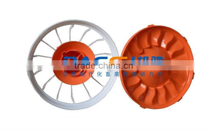 Automatic Broiler Pan Feeding System For Chicken Poultry House/poultry feed production line