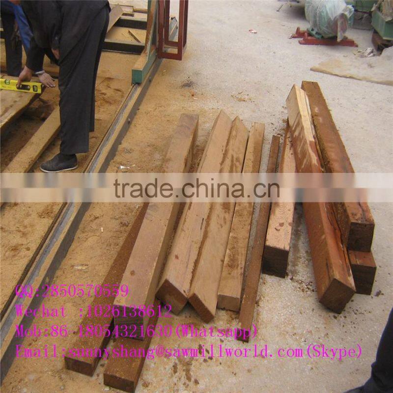 Double blade saw log computer control cabinet angle sawmill machine