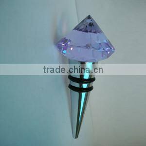 Elegant heart shape stainless steel wine bottle stopper metal bottle cap wine stopper