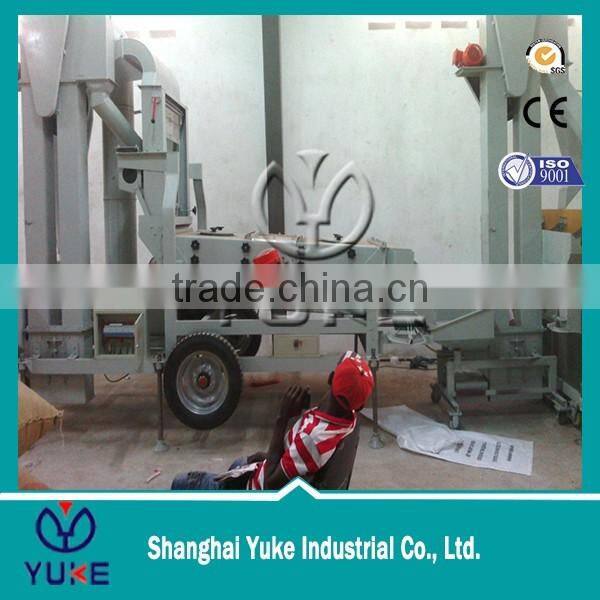 5 tph Mobile type sesame seed cleaning machines
