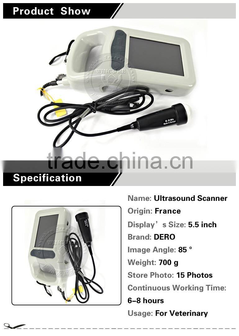 Used animal handheld ultrasound scanner