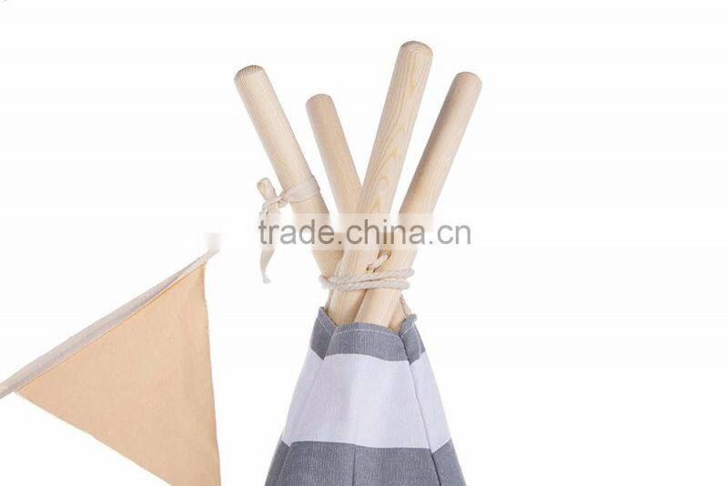 Children Canvas Play Indian Teepee Tent