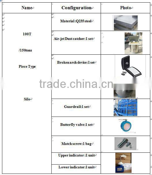 Used 50 tons cement silo,bulk cement storage silo ,powder storage silos