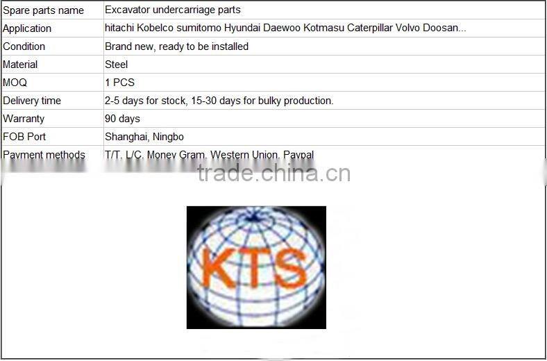 Excavator Undercarriage Spare Parts Aftermarket replacement OEM Parts