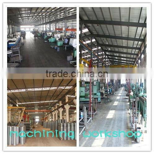 double effect piston type hydraulic cylinder