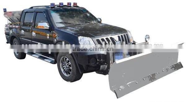 Pickup Truck mounted Hydraulic Snow Plow and Spreader