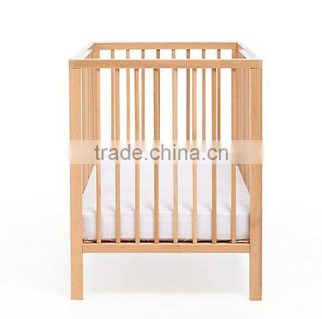 120x60cm mattress Europe New Born Wooden baby Bed