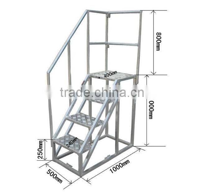 China produce Antiskid Aluminum alloy boarding ladder with competive price
