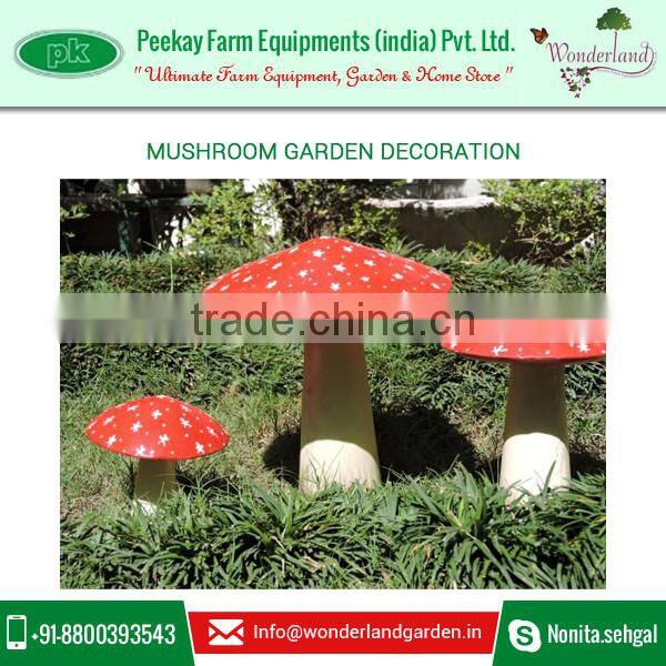 Direct Factory Supply Mushroom Garden Decoration at Lowest Range