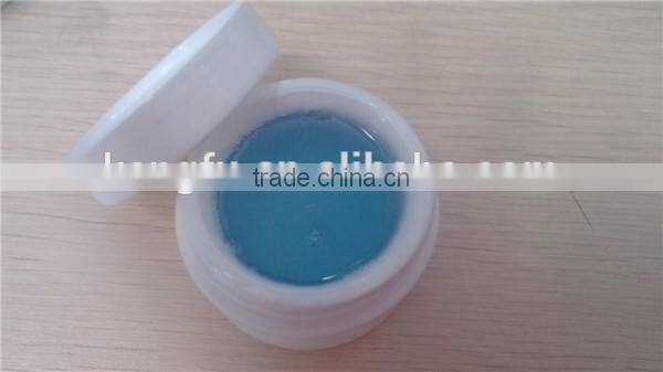 Professional UV builder gel factory transparent blue nail extension
