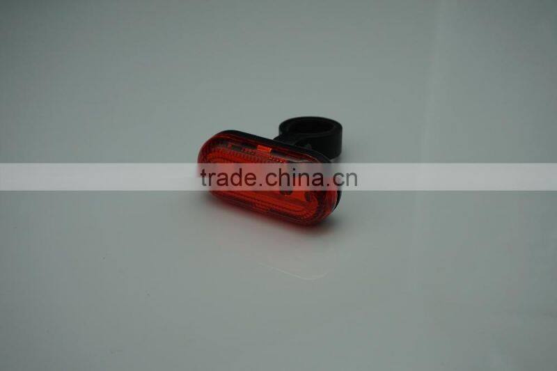 factory wholesale 5 red LED bicycle light,bicycle safety light