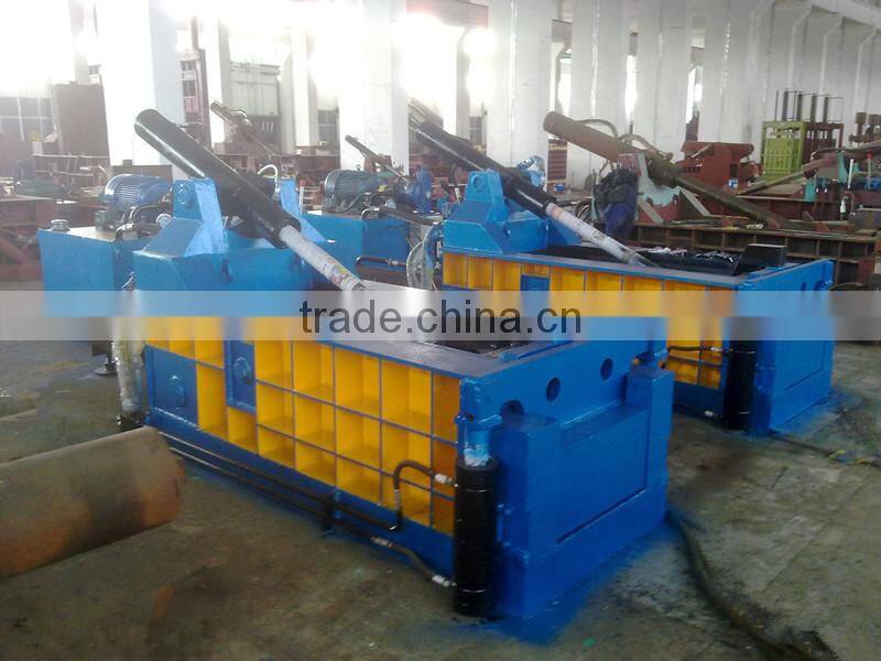 Y81Q-200 hydraulic iron scrap baler (factory)