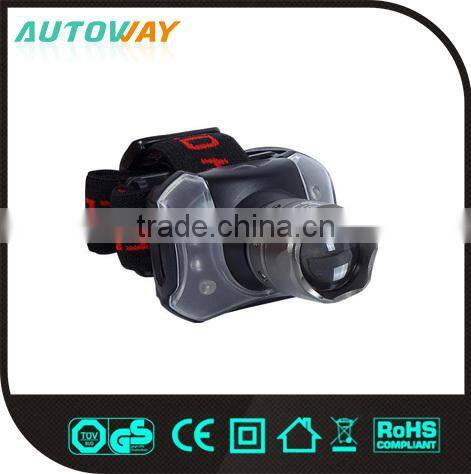 ABS battery power led head light
