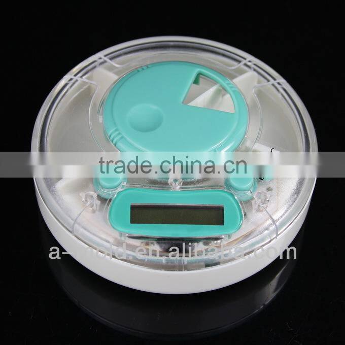 Portable medicine box time remind Pill box