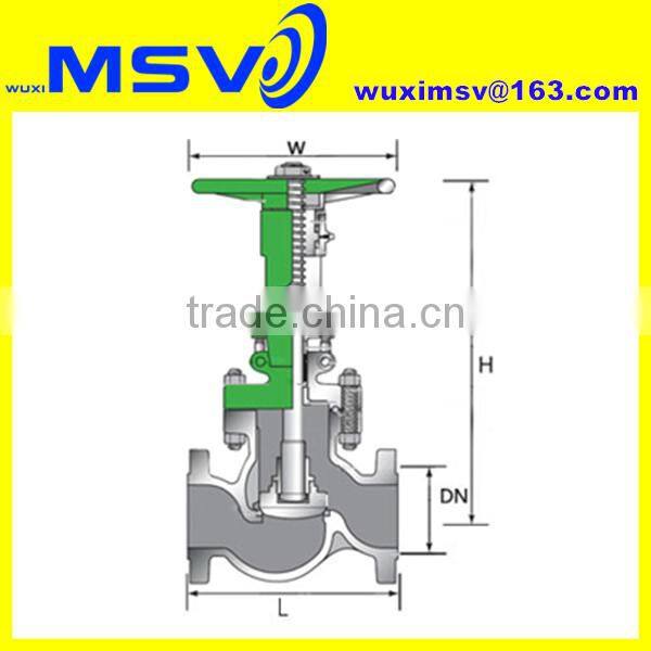 WCC,Globe Valve 1/2" to 24" BS 1873,ASME B16.34