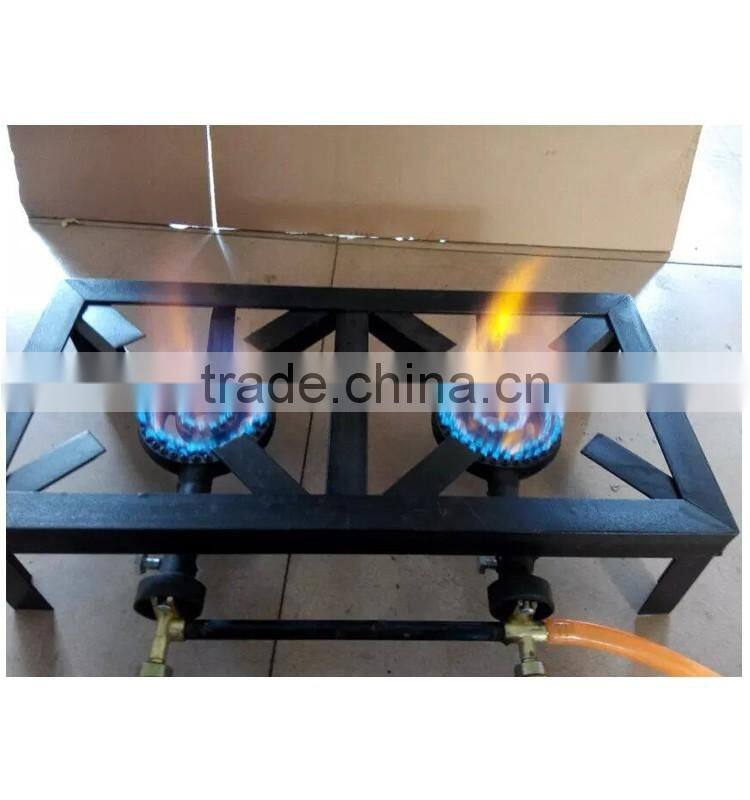 gas stove 3 burner portable cast iron gas stove