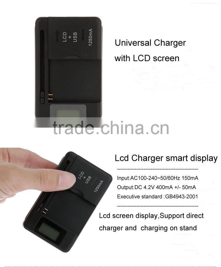 universal charger,Car Battery Charger ,multi-purpose battery charger with lcd screen For Samsung for iphone for HTC etc.