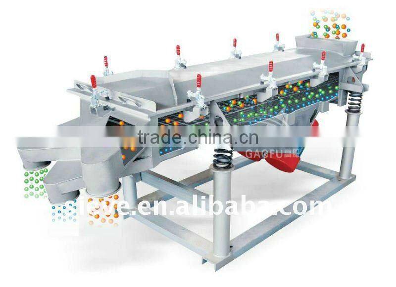 Fire-extinguish powder linear vibrating separator