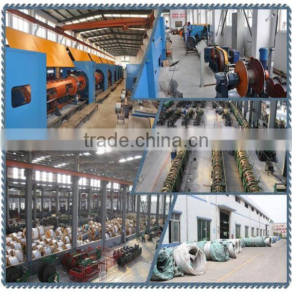 Factory CE 6mm heavy duty 7*7 galvanized carbon steel wire rope