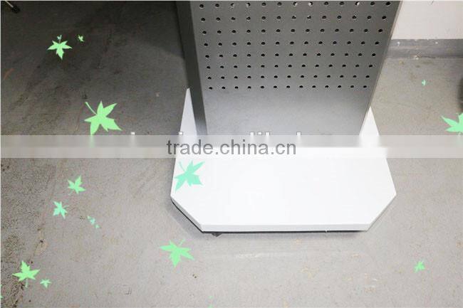 Floor Standing Removable Metal Peg Board