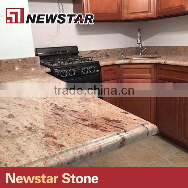 Newstar U shape beige butterfly granite countertop