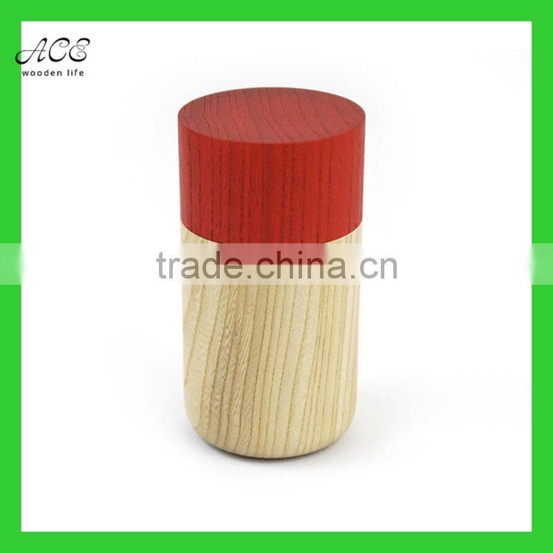 High quality wooden spice container for kitchen decorative