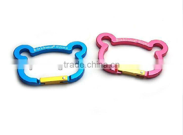 Cartoon shape carabiner