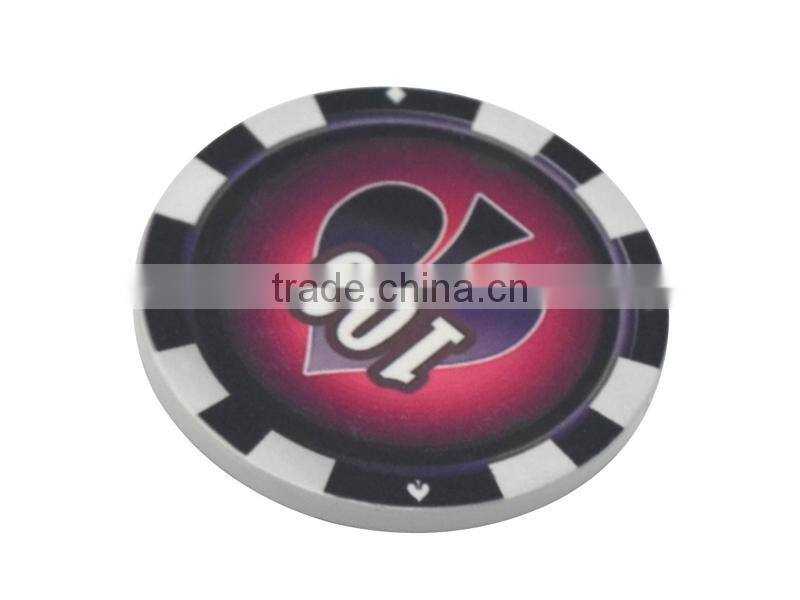 47mm Blank Poker Chip for Sublimation