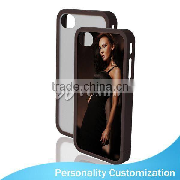 3D Sublimation TPU and PC Aluminum Phone Case for iPhone 5 of Good Price