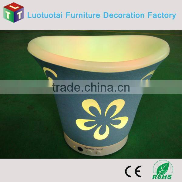 bright color led rotomolded ice cooler/bucket