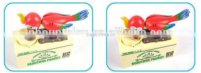 coin bank money box plastic electronic cute bird coin saving