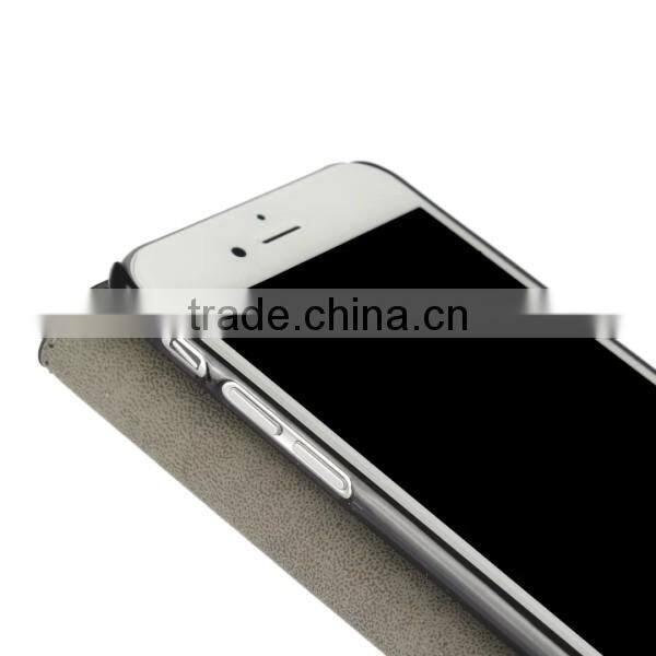 Mobile phone leather case for iphone,wallet PU Leather Case Cover with Card Slot Photo Frame For iPhone 7