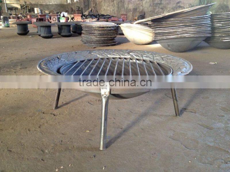 Cast Iron BBQ fire pit table