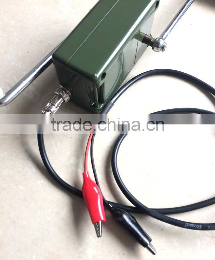 Double Handles Hand Cranking Power Generator with DC Output 3.2v to 28v optional