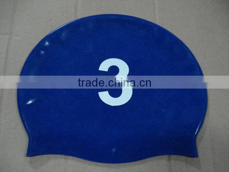 New Fashion Flexible Durable Silicone Swim Cap
