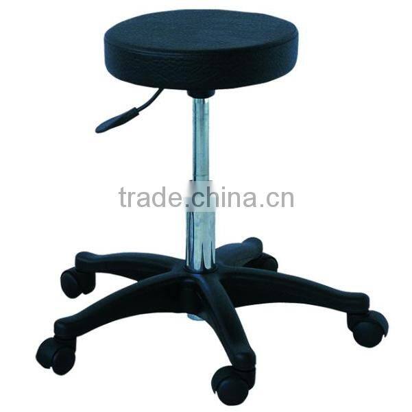 Potable movable Ottoman stool hydraulic chair with wheels used salon furniture F-3328