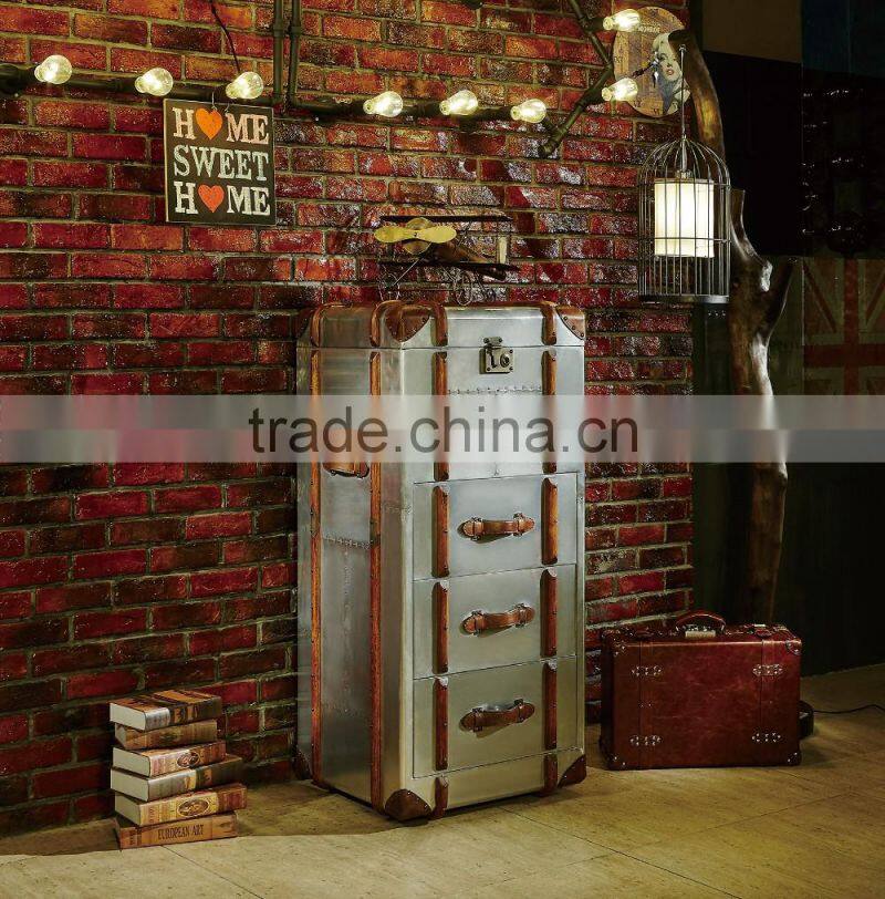2016 antique sutcase set for living room T956#