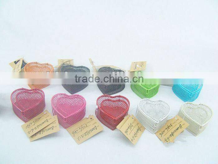 Heart Metal chocolate gift packing box for wholesale