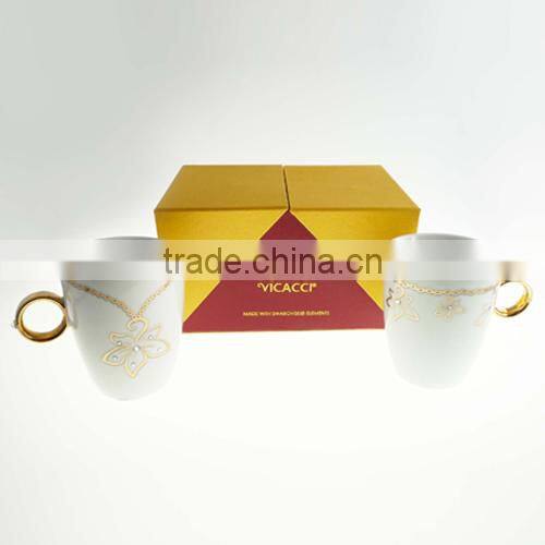 hot selling porcelain ceramic coffee tea beer magic sublimation copper mug cup