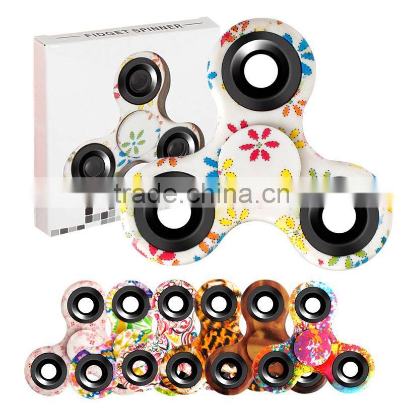 Wholesale Colorful Ball bearing Focus Finger Hand Spinner Toys Fidget Spinner