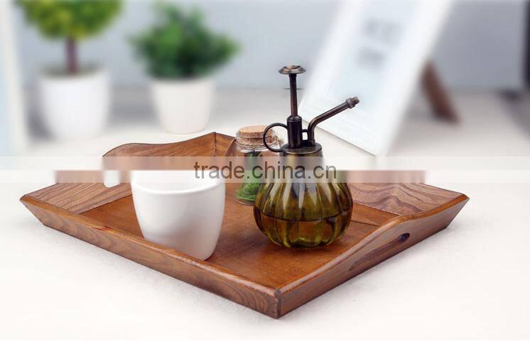 Popualr New home deco unfinished wood serving tray for sale