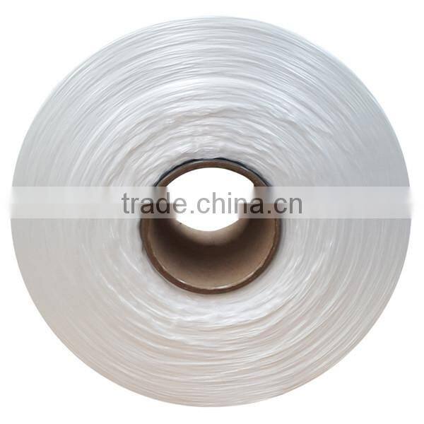 Weaving use HT polypropylene yarn white PP industrial yarn 1200D