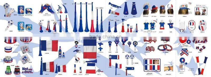 World cup soccer ball Fans Drum Plastic Drum Set Cheering Drum for wholesale