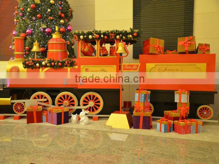 Christmas train decoration