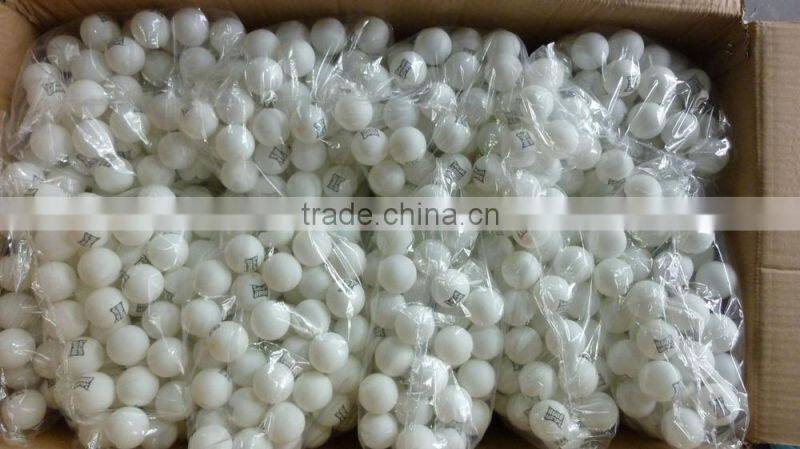 100pcs packing plastic table tennis ball