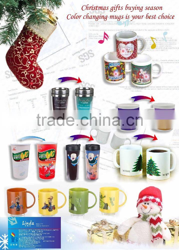 hot items 11oz christmas market mugs for promotional