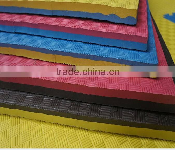 karate federation good quality non toxic shockproof foam exercise mat thick 4cm