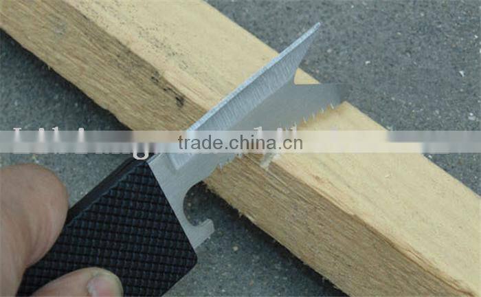 Special gift for men 7-in-1 portable foldable credit card knife