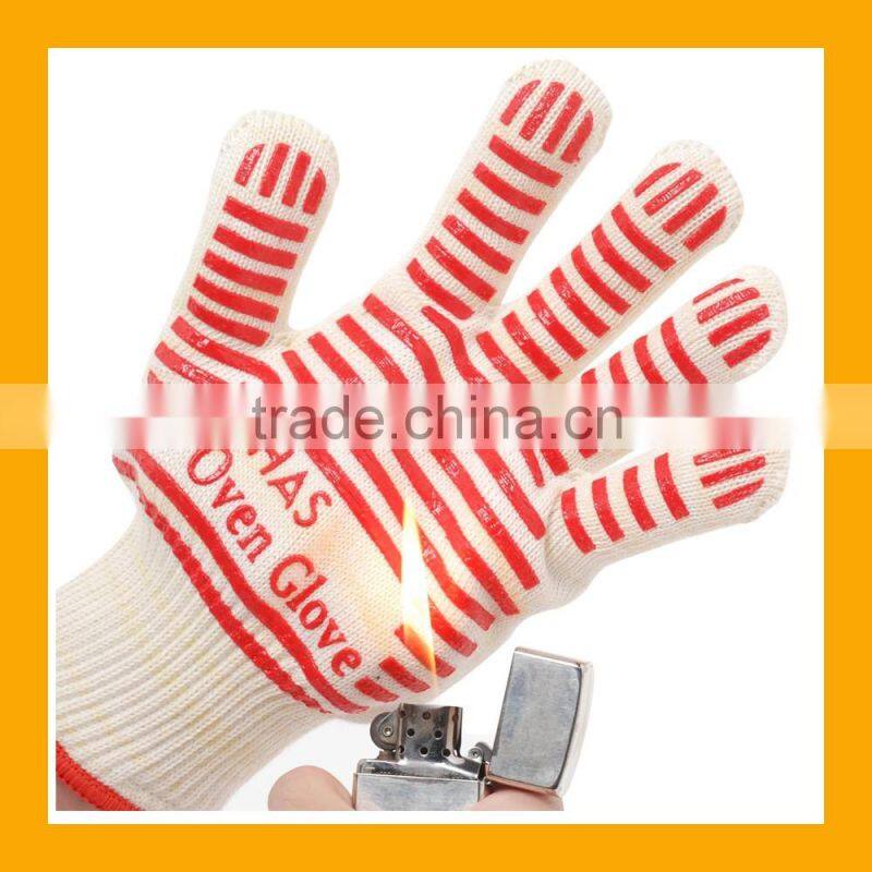 HitzebestAndig bis 500C elegantes Design Vielseitig einsetzbar Grill handschuhe Kaminhandschuhe Topfhandschuhe BBQ handschuhe